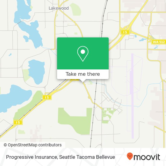 Progressive Insurance map