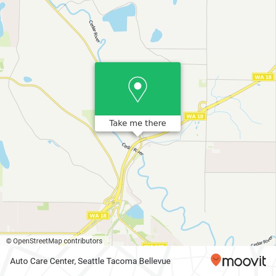 Auto Care Center map