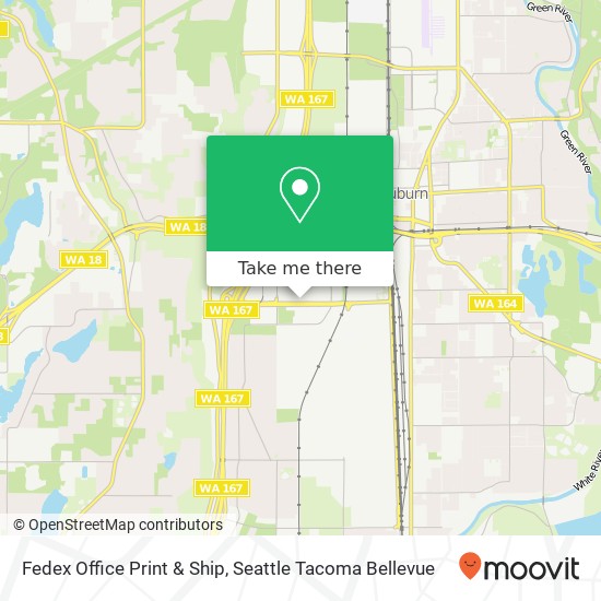 Fedex Office Print & Ship map