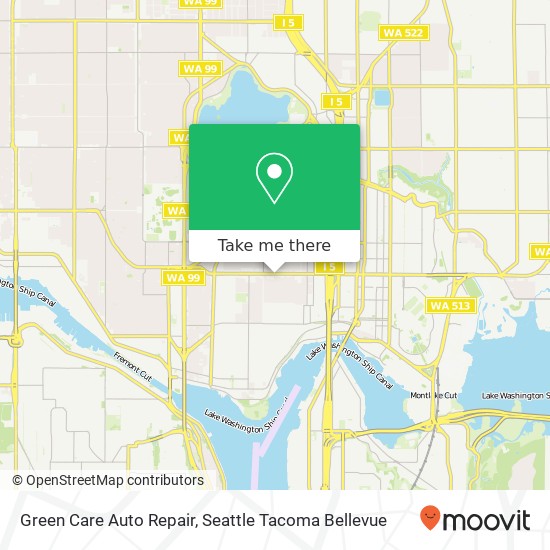 Green Care Auto Repair map