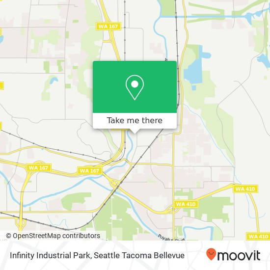 Mapa de Infinity Industrial Park