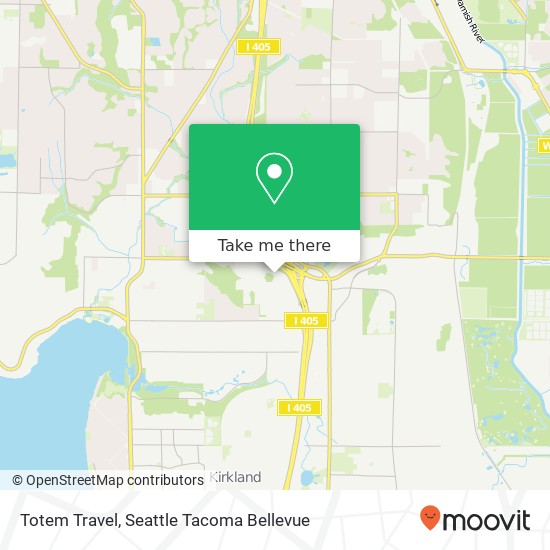Totem Travel map