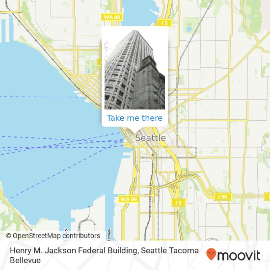 Mapa de Henry M. Jackson Federal Building