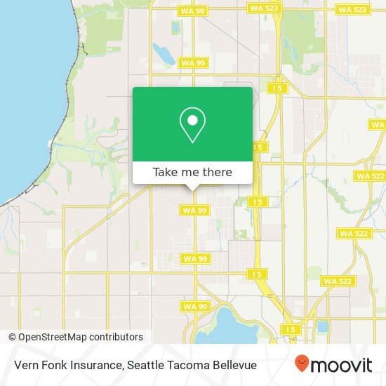 Vern Fonk Insurance map