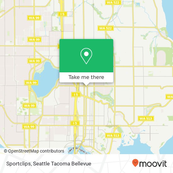 Sportclips map