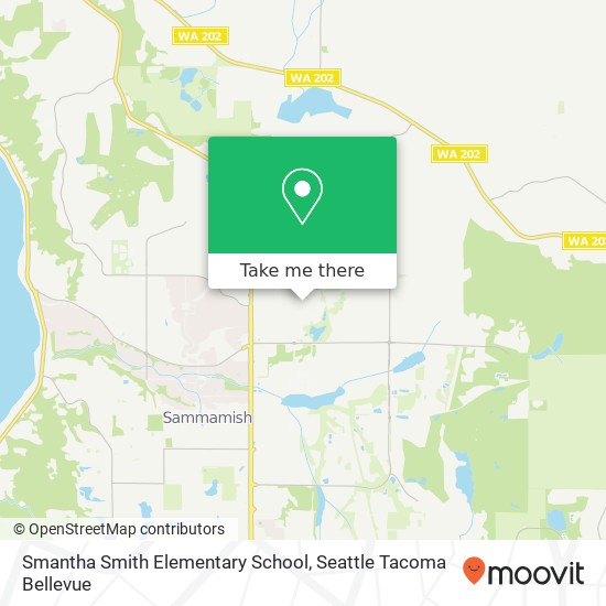 Mapa de Smantha Smith Elementary School