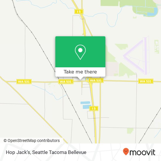 Mapa de Hop Jack's