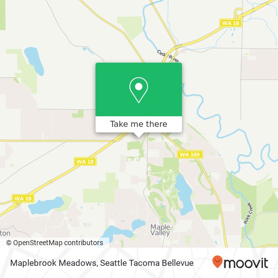Maplebrook Meadows map