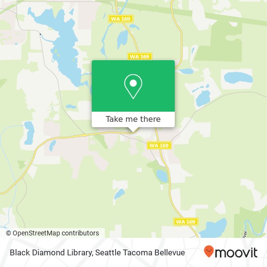 Mapa de Black Diamond Library