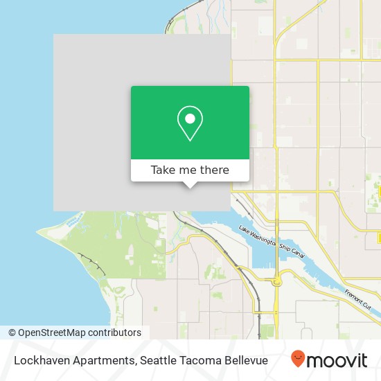 Lockhaven Apartments map