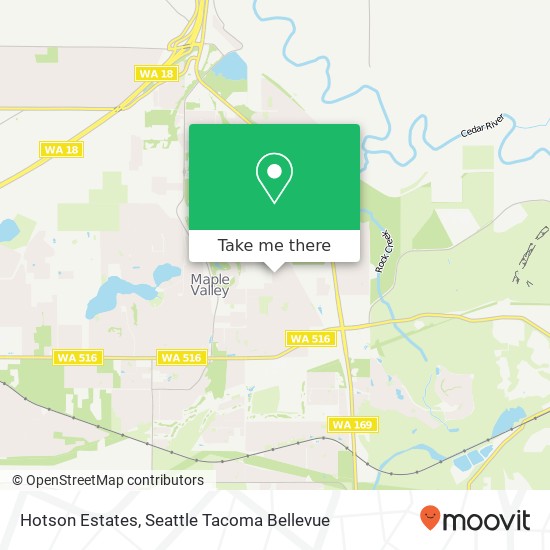 Hotson Estates map