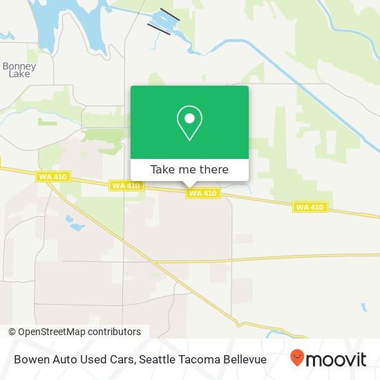 Mapa de Bowen Auto Used Cars