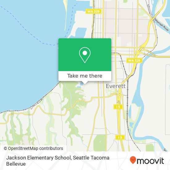 Mapa de Jackson Elementary School