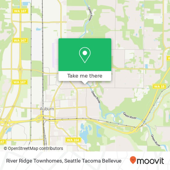 River Ridge Townhomes map