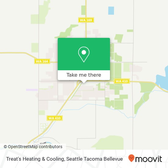 Treat's Heating & Cooling map