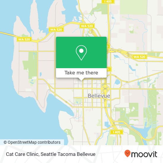 Cat Care Clinic map