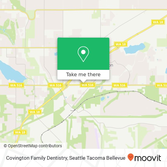 Covington Family Dentistry map
