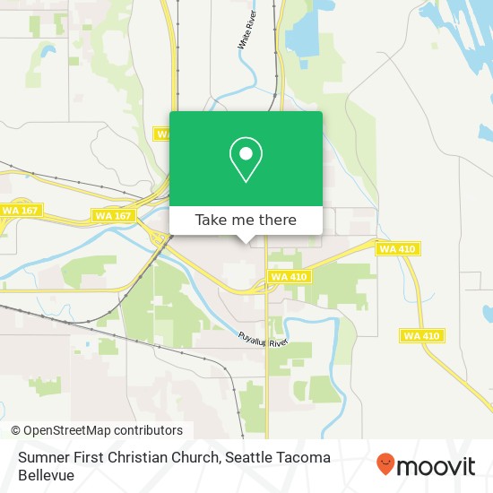 Mapa de Sumner First Christian Church