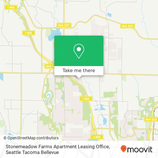 Mapa de Stonemeadow Farms Apartment Leasing Office