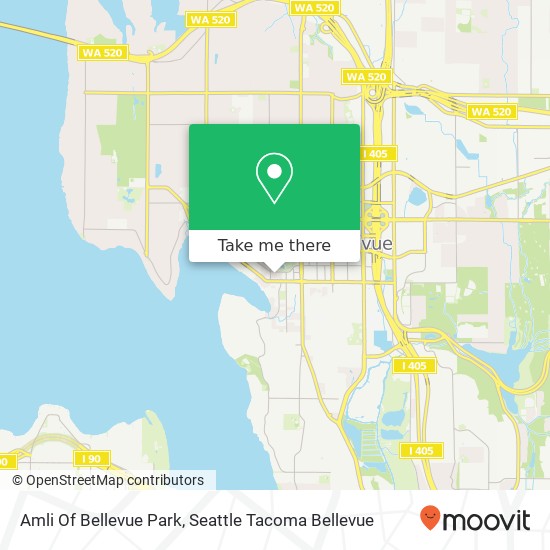 Amli Of Bellevue Park map