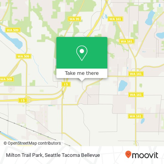 Milton Trail Park map