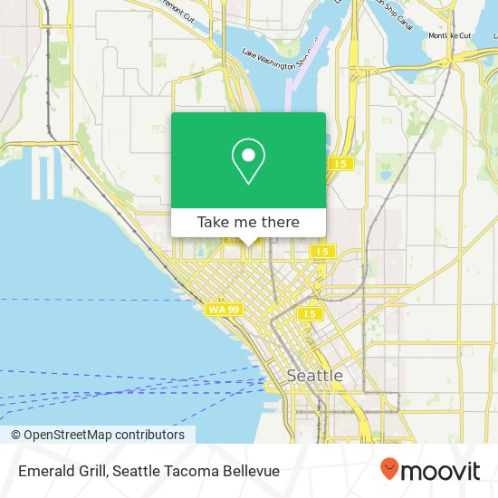 Emerald Grill map