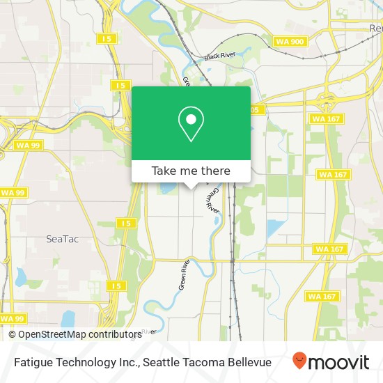 Fatigue Technology Inc. map