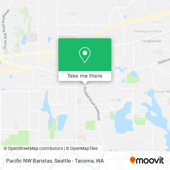 Pacific NW Baristas map