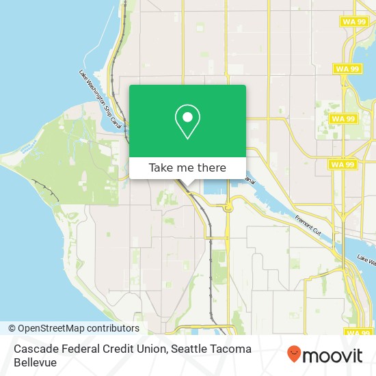 Cascade Federal Credit Union map