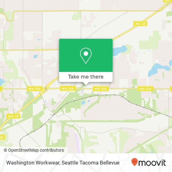 Mapa de Washington Workwear