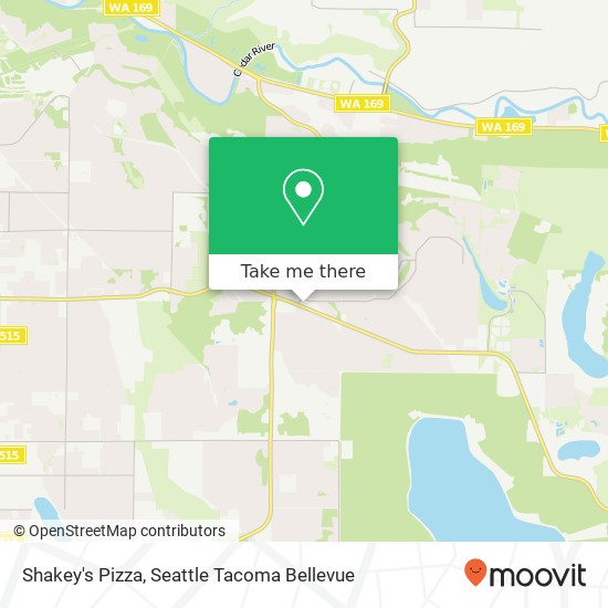 Shakey's Pizza map