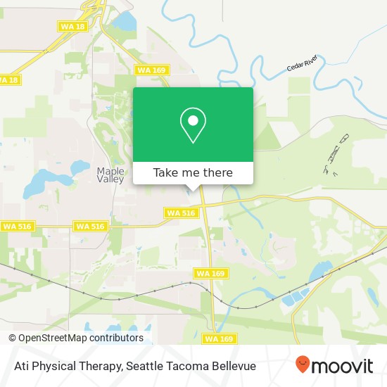 Mapa de Ati Physical Therapy