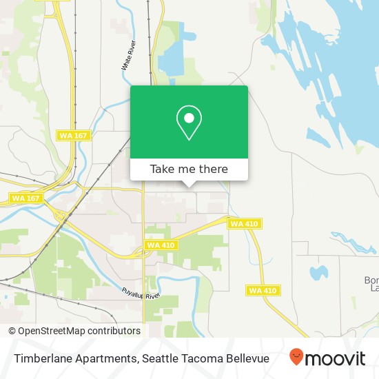 Mapa de Timberlane Apartments