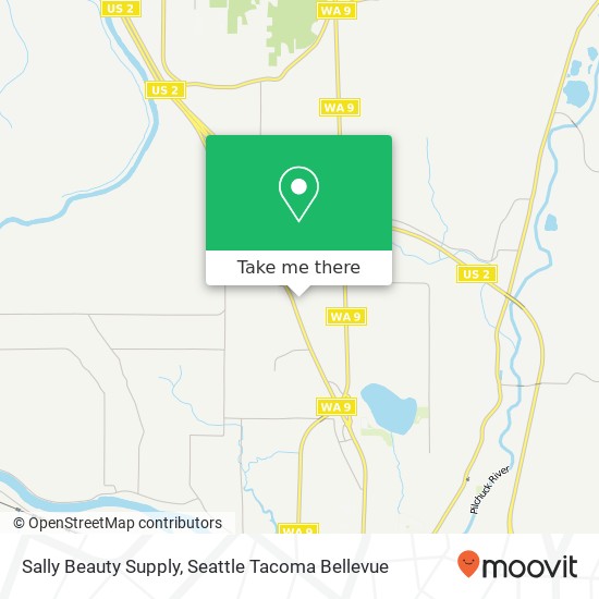 Sally Beauty Supply map