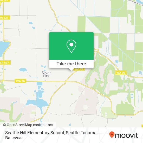Seattle Hill Elementary School map