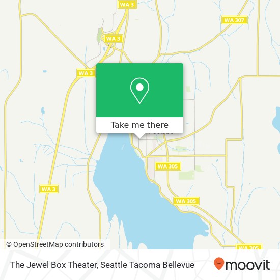 The Jewel Box Theater map