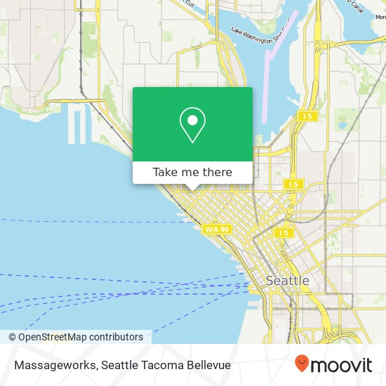 Massageworks map