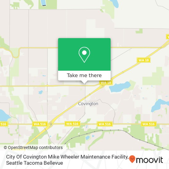 City Of Covington Mike Wheeler Maintenance Facility map