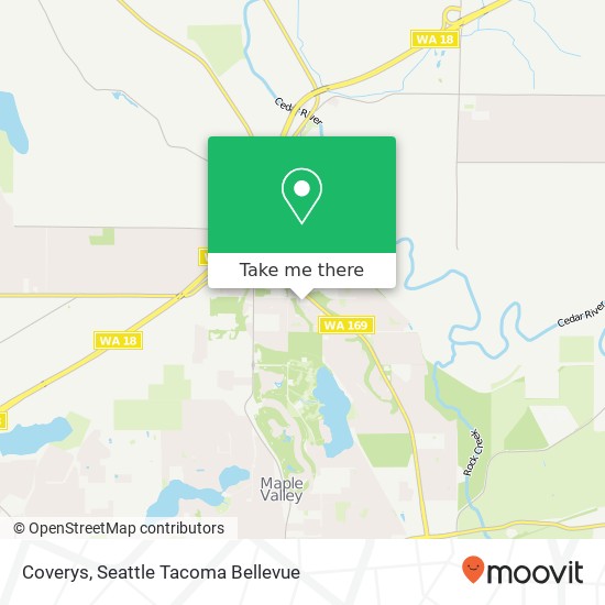 Coverys map