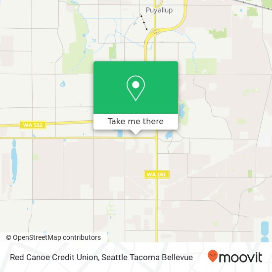 Mapa de Red Canoe Credit Union