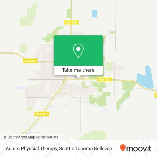 Aspire Physcial Therapy map