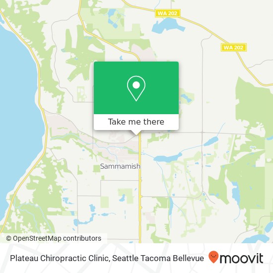 Plateau Chiropractic Clinic map
