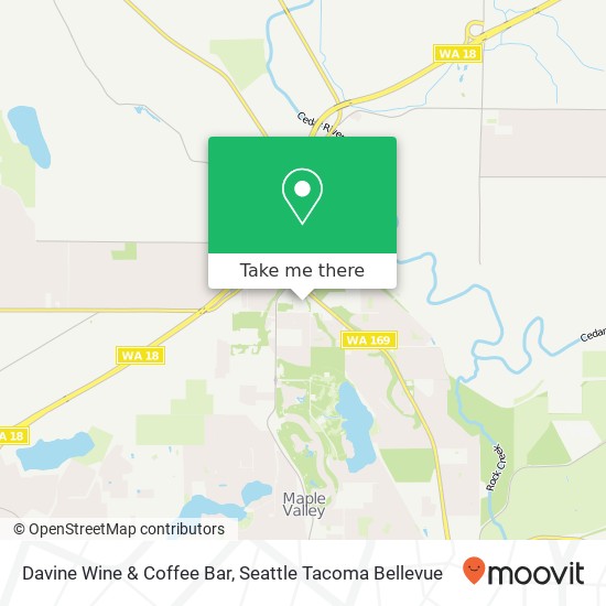 Mapa de Davine Wine & Coffee Bar