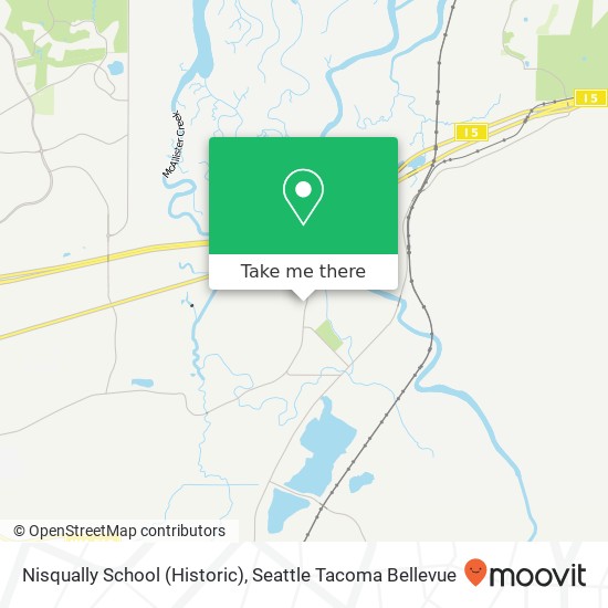 Nisqually School (Historic) map