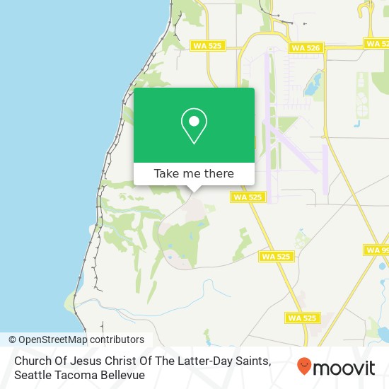 Mapa de Church Of Jesus Christ Of The Latter-Day Saints