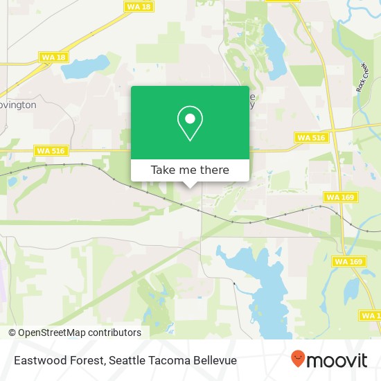 Mapa de Eastwood Forest