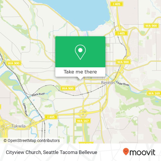 Cityview Church map