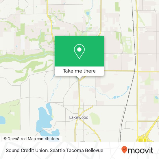 Sound Credit Union map