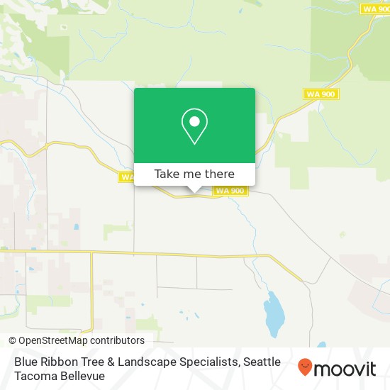Mapa de Blue Ribbon Tree & Landscape Specialists
