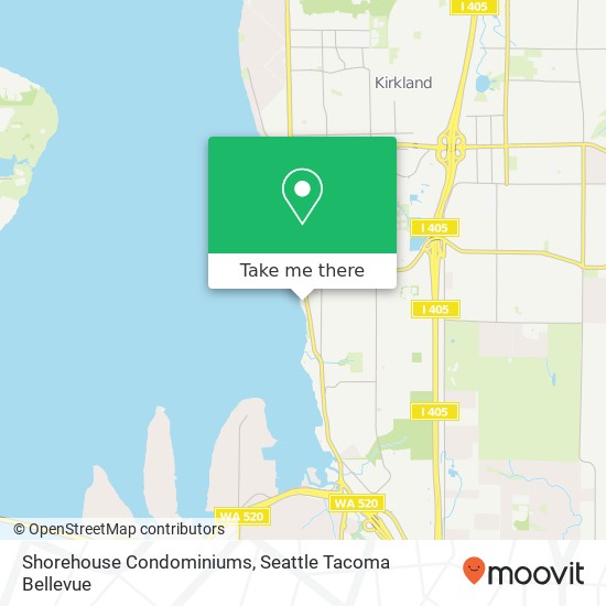 Mapa de Shorehouse Condominiums